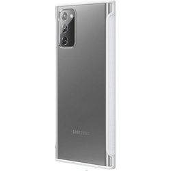 Samsung Clear Protective Cover (Galaxy Note 20), Smartphone Hülle, Weiss