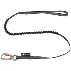 Non-stop dogwear Joggingleine Hundeleine Bungee Touring Leash schwarz schwarz Länge: 1,29 m - 2 m Breite: 23 mm