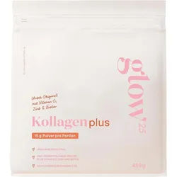 Glow25® Collagen Plus [450g] - mit Vitamin C, Zink und Biotin Pulver 450 g