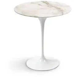 Beistelltisch Saarinen Tulip Knoll International weiß, Designer Eero Saarinen, 52 cm