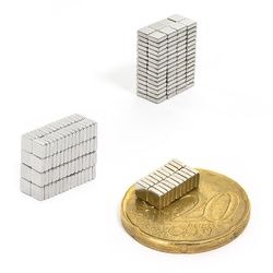 5 x Neodym Magnet N38 3 x 3 x 1 mm