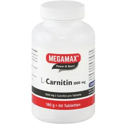 Megamax® Power & Sport L-Carnitin 1.000 mg