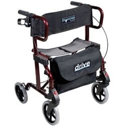 Diamond Deluxe Drive Medical *Rollator und Transportrollstuhl* 2in1 Rollstuhl 1 St