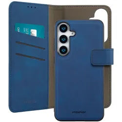Samsung Galaxy S25 Plus Hülle - Kunstleder - imoshion Klapphülle/2 in 1 Case - Handyhülle Blau