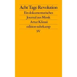 Acht Tage Revolution - Artur Klinau, Taschenbuch