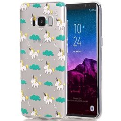 Silikon Hülle für Samsung Galaxy S7 - Einhorn