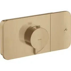 hansgrohe Fertigmontageset Axor One UP-Thermostat., 1 Verbr., brushed bronze