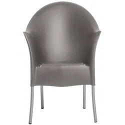 Armlehnsessel Lord Yo driade grau, Designer Philippe Starck, 94.5x62.5x66 cm