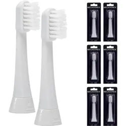 Megasonex MB5 soft-flach Bürstenköpfe 6 St