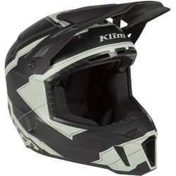 Klim F3 Verge Motocross Helm, schwarz-grau, Größe XL für Männer