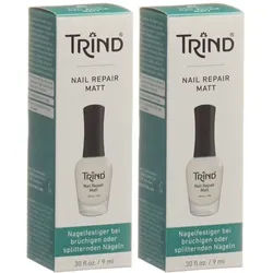 Trind® Nail Repair Matt - Härtender und verstärkender Lack für brüchige und weiche Nägel