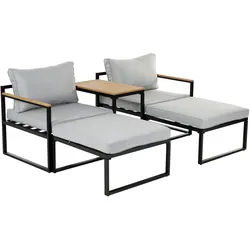 Loungeecke Set RETIRO (BHT 71x70x63 cm) - BHT 71x70x63 cm