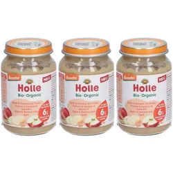 Holle Apfel und Banane mit Dinkel