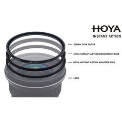 Hoya Instant Action Adapter Ring E 82