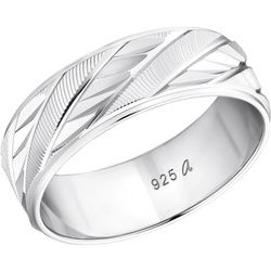 amor - Ring für Damen und Herren, Unisex, 925 Sterling Silber Ringe