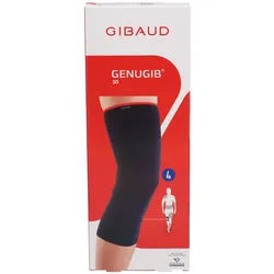 Gibaud Genugib 3D Kniebandage ohne Gelenk Größe 4 / 43-48 cm