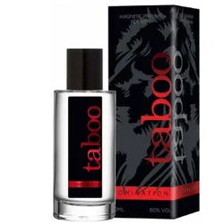 Ruf Eau de Parfum Duft für Herren Pheromone Bergamotte Zederholz 50ml Taboo Domination, 1-tlg., Männerduft
