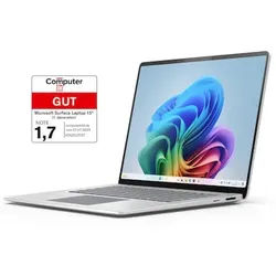 Surface Laptop (7.Generation) 15" QHD Touch Platin Snapdragon® X Elite 16GB/256GB SSD Win11 ZHG-00005