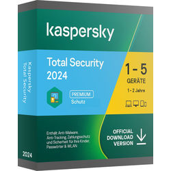 Kaspersky Total Security 2024 | 3 Geräte / 1 Jahr, Sofortdownload + Produktschlüssel