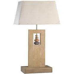 Tischleuchte Miriel Beige max. 22 Watt