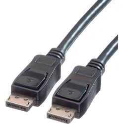 VALUE 11995601 - DisplayPort 1.2 Kabel, 4K 60 Hz, 1,0 m