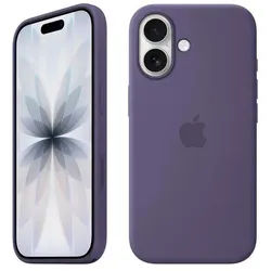 Apple Smartphone-Hülle mit MagSafe »Silikon Case« iPhone 17 nebelviolett