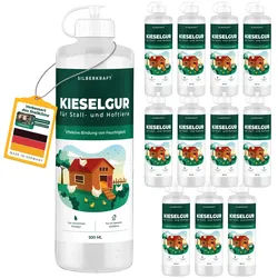 Silberkraft Kieselgur für Hoftiere Pulver 12x500 ml