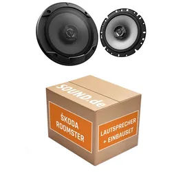 JUST SOUND best choice for caraudio Lautsprecher Boxen vorne Kenwood S1766 für Skoda Roomster Typ 5J Auto-Lautsprecher (30 W) schwarz