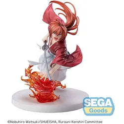 Sega - Rurouni Kenshin Luminasta PVC Statue "Rurouni Kenshin" "Kenshin Himura" 15 cm