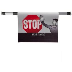 VERMOP Hängewarnschild, zum Einklemmen an den Türrahmen, 1 Stück
