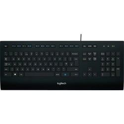 Logitech K280e mit Kabel Keyboard schwarz 920-008669 Tastatur
