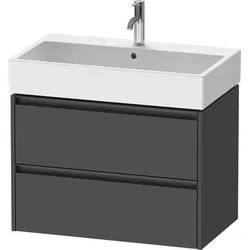 Duravit Ketho.2 Waschtischunterbau wandhängend Graphit Matt 784x460x549 mm - K25277049490000 K25277049490000
