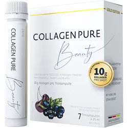 Collagen Pure Beauty 10 g Gold Trinkampullen hochdosiert