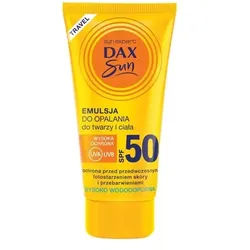 DAX SUN BRÄUNUNGSEMULSION FÜR GESICHT UND KÖRPER SPF50 50ML