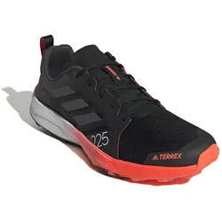 adidas Trail-Laufschuhe Terrex Speed Flow (leicht, atmungsaktiv, bequem) schwarz/rot Herren