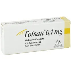 Folsan 0,4 mg Tabletten