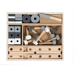 roba Holzbaukasten für Kinder, Baukasten-Set 48-tlg 1 St