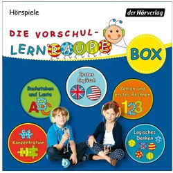 Der HörVerlag Hörspiel Die Vorschul-Lernraupen-Box