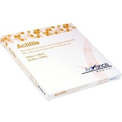 Actilite 10x10cm HONIG-WUNDAUFLAGE