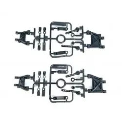 TA02 D-Teile Querlenker vo/hi