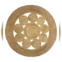 Atmosphera Teppich 80 cm in Beige