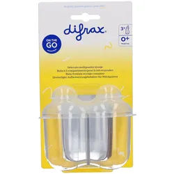 difrax® Box mit 3 Fächern für Milchpulver