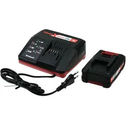 Einhell Schnell-Ladegerät X-Change 18V + Akku Einhell Power X-Change Li-Ion 18V