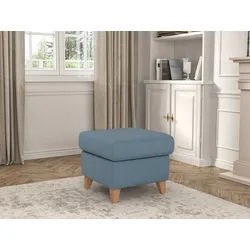 sit&more Stauraumhocker Visby, Stauraum, auch erhältlich mit Wasser zu reinigendem "Soft clean" Bezug blau