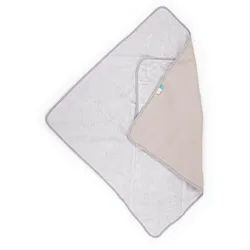 Liebes von priebes Kinder-Sitzauflage WALTER die Sommereinschlagdecke aus Waffelpique und Frottee grau|rot