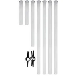Vaillant Abgasleitung-Pack (10m) für Brennwerttechnik DN 80 PP