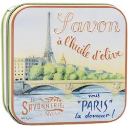La Savonnerie de Nyons - Metallbox mit Seife 'Seine' 155 g