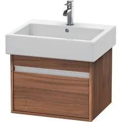 Duravit Ketho Waschtischunterbau wandhängend Nussbaum Matt 550x440x410 mm - KT668607979 KT668607979