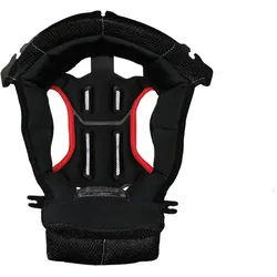 Nexx X.R2 Innenfutter, schwarz-rot, Größe M