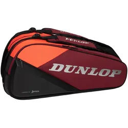 Dunlop Tennis-Racketbag Srixon CX Performance (Schlägertache, 3 Hauptfächer) 2024 rot 12er